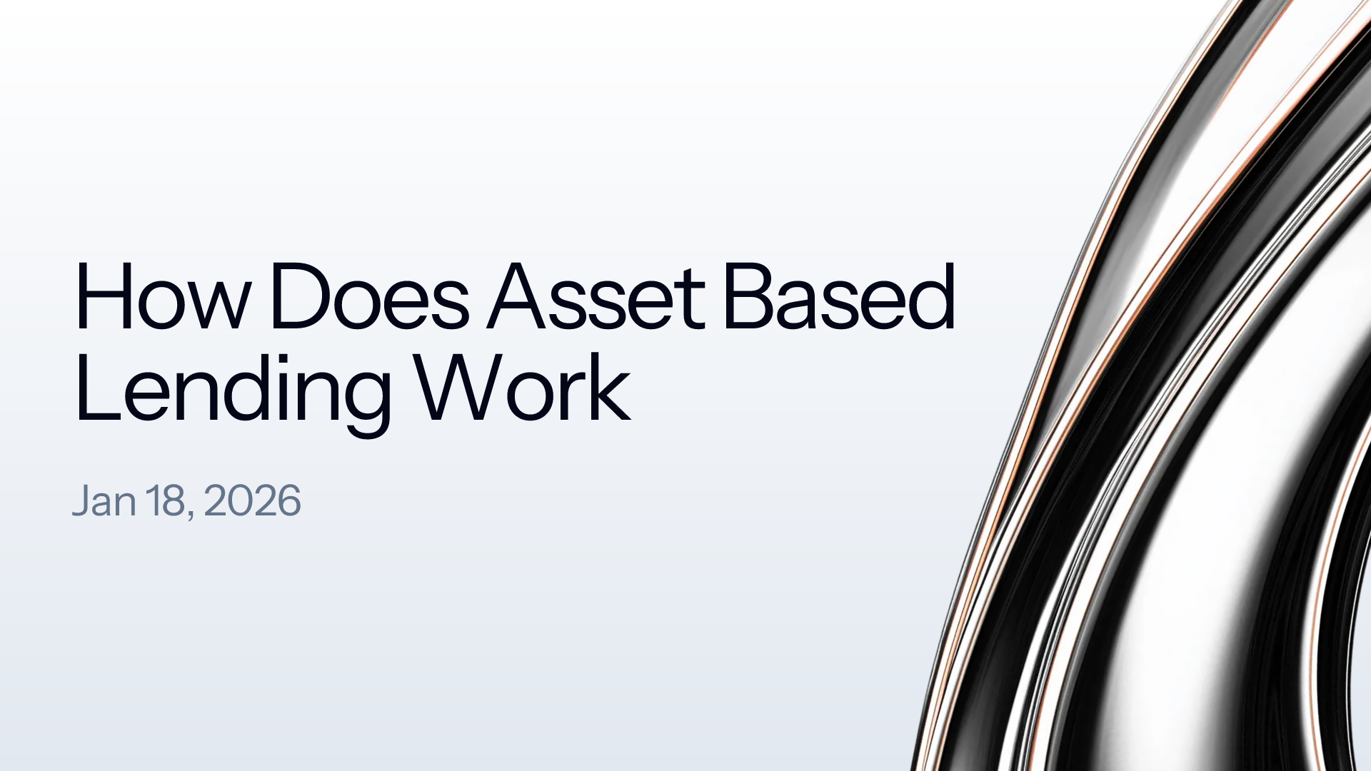 Asset Based How Does Asset Based Lending Work